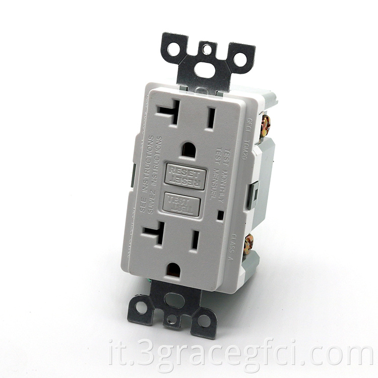 Tgm20 Gfci Receptacle Outlet Wall Socket